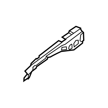 Lincoln CV6Z-78101A22-A Extension - Front Side Member