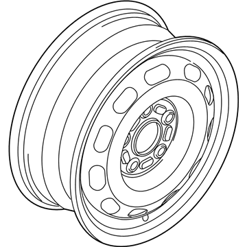 Ford Transit Connect Spare Wheel - 2T1Z-1007-A