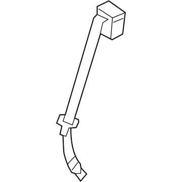 Mercury 7L2Z-78611B64-BB Seat Belt Assembly