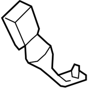 Mercury 6L2Z-7860044-AD Buckle Assembly - Seat Belt