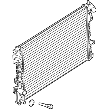 Ford EB5Z-8005-A Radiator Assembly