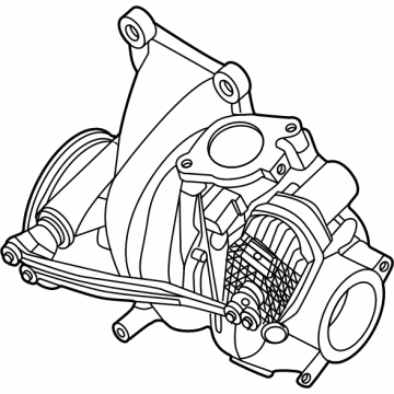 Ford P2GZ-6K682-B Turbocharger Assembly