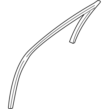Ford AE5Z-5421596-A Run - Door Glass