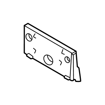 Ford LB5Z-17A385-AA Bracket - License Plate