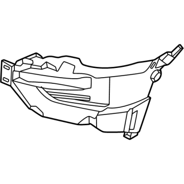 Ford LB5Z-15266-AC Side Trim