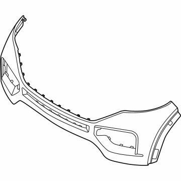 Ford LB5Z-17D957-SCPTM Bumper Assembly - Front