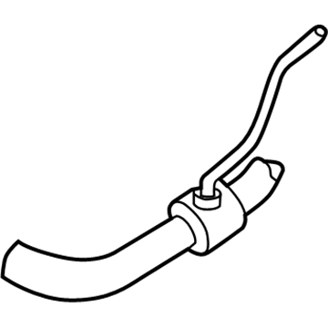 Ford Ranger Coolant Reservoir Hose - JL5Z-8286-B