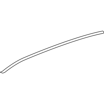 Lincoln 7T4Z-7851729-CA Moulding - Roof Side Trim