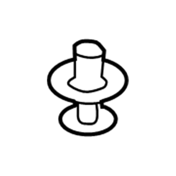 Ford -W711712-S300 Rivet - Plastic