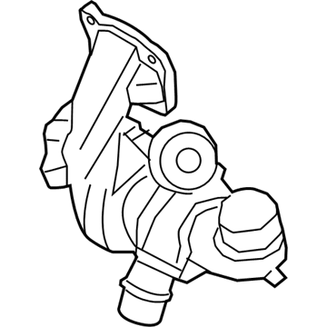 Lincoln F2GZ-6K682-C Turbocharger Assembly