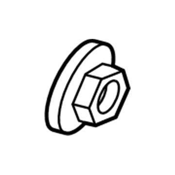 Ford -W705967-S439X Nut And Washer Assembly - Hex.