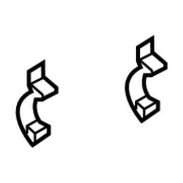Ford 7H6Z-9628-AA Clamp