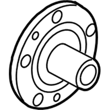 Lincoln 6E5Z-1104-AB Hub Assembly - Wheel