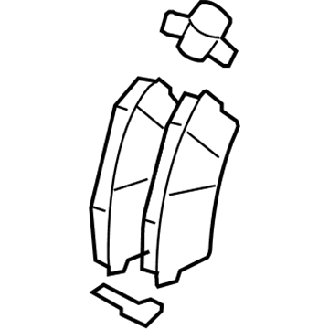 Lincoln 6U2Z-2V001-F Kit - Brake Lining