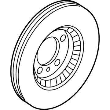 6U2Z-1V125-K Ford Rotor Assembly Illustration 1 of 1