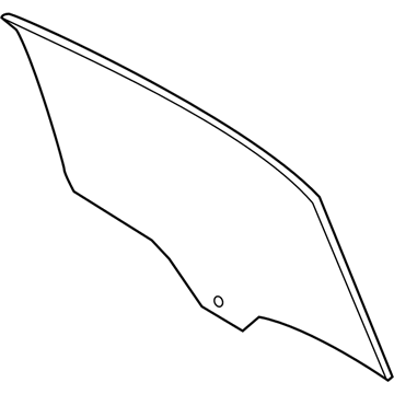 Ford KB3Z-2625712-A Glass - Rear Door