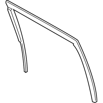 Ford EB3Z-2625766-A Run - Door Glass