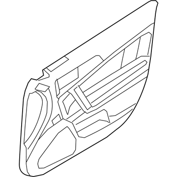 Lincoln 9H6Z-5423942-AB Panel Assembly - Door Trim