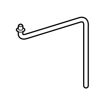 Ford JL1Z-18663-AA Tube - Water Outlet