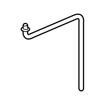 Ford JL1Z-18663-BA Tube - Water Outlet
