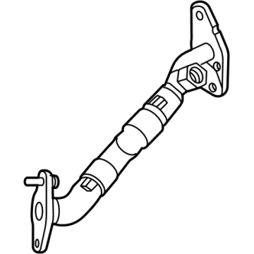 Ford K2GZ-9E469-B Tube - EGR Valve To Exhaust Manifold