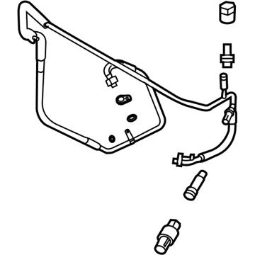Ford 9L2Z-19972-B Tube Assembly
