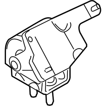 Ford AL3Z-6038-B Motor Mount, Passenger Side AL3Z-6038-B Ford Motor Mount, Passenger Side Illustration 1 of 1