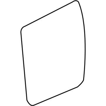 Lincoln 7L3Z-17K707-K Glass Assembly - Rear View Outer Mirror