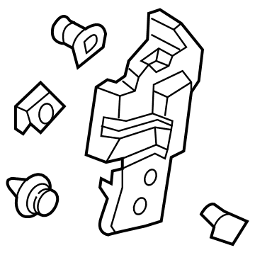 Lincoln FA1Z-5852018-AB Trim - C Pillar