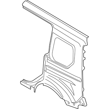 Ford DT1Z-6127841-B Panel - Body Side - Rear