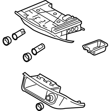 Mercury 3W7Z-5404810-AAA Receptacle And Housing