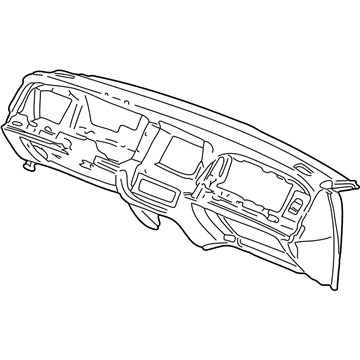 Mercury 1W7Z-5404320-UAA Panel - Instrument