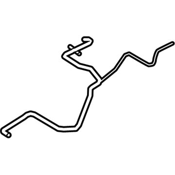Ford 8L8Z-9D667-C Vapor Hose 8L8Z-9D667-C Ford Vapor Hose Illustration 1 of 1