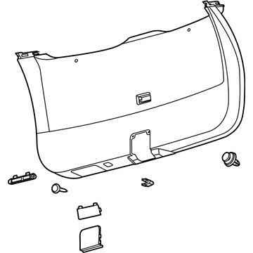 Ford LJ6Z-7842906-AC Trim - Tailgate