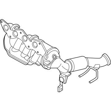Ford LX6Z-5G232-A Exhaust Manifold And Catalyst