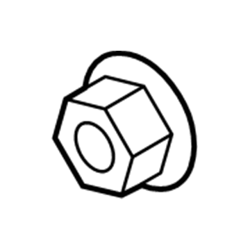Ford -W701567-S442 Nut And Washer Assembly - Hex.