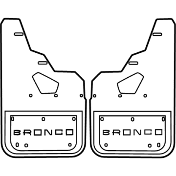 Ford VM2DZ-16A550-A Kit - Mudflap
