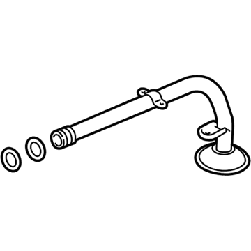 Ford BC3Z-6622-D Tube Assembly - Oil Pump Inlet