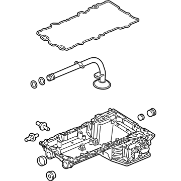 Ford DC3Z-6675-C Pan Assembly - Engine Oil