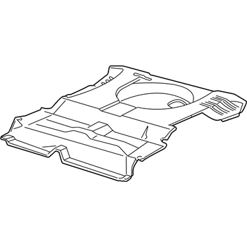 Mercury 3F1Z-7411215-AA Pan Assembly - Floor