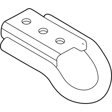 Ford MB3Z-17N808-B Hook - Towing - Rear