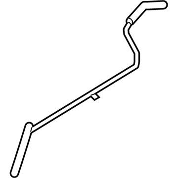 Ford Edge Coolant Reservoir Hose - F2GZ-8063-F