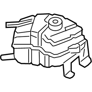 Ford F2GZ-8A080-A Tank Assembly - Radiator Overflow
