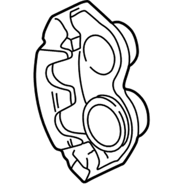 Ford YC3Z-2552-AA Caliper With Pads