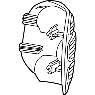 Ford F85Z-13405-BA Lamp Assembly - Rear, Stop