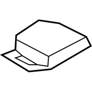 Ford DG9Z-10E893-D Gps Antenna DG9Z-10E893-D Ford Gps Antenna Illustration 1 of 1