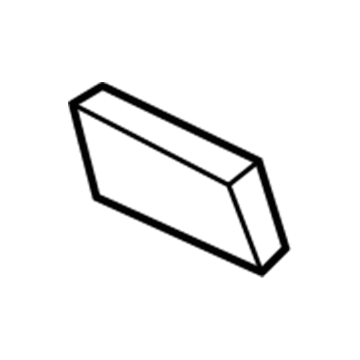Ford 7L1Z-7861736-AB Valance Insert, Camel, Front Passenger Side 7L1Z-7861736-AB Ford Valance Insert, Camel, Front Passenger Side Illustration 1 of 1