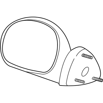 Ford F85Z-17683-GAB Mirror Assembly - Rear View Outer