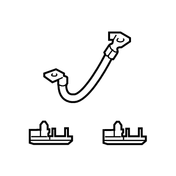 Ford CK4Z-14301-B Cable Assembly