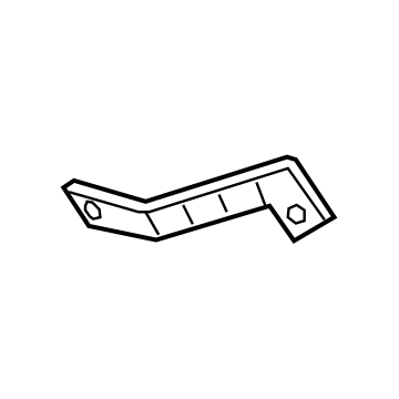 Ford LB5Z-17D942-C Bracket - Bumper Mounting